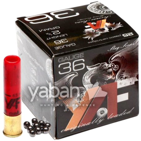 YAF BUCKSHOT 9 PELLETS (8.6 MM) - 36 CAL.