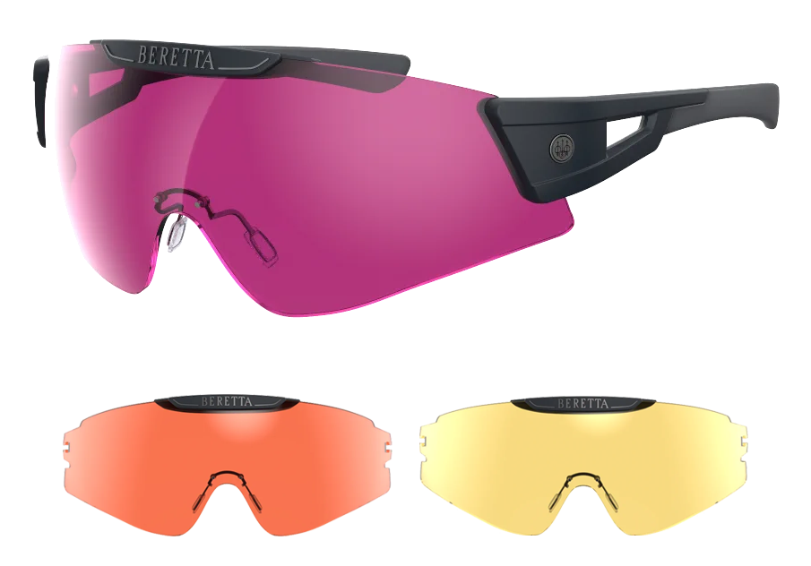 BERETTA INTERMASK ORANGE, MAGENTA & YELLOW SET ATIŞ GÖZLÜĞÜ