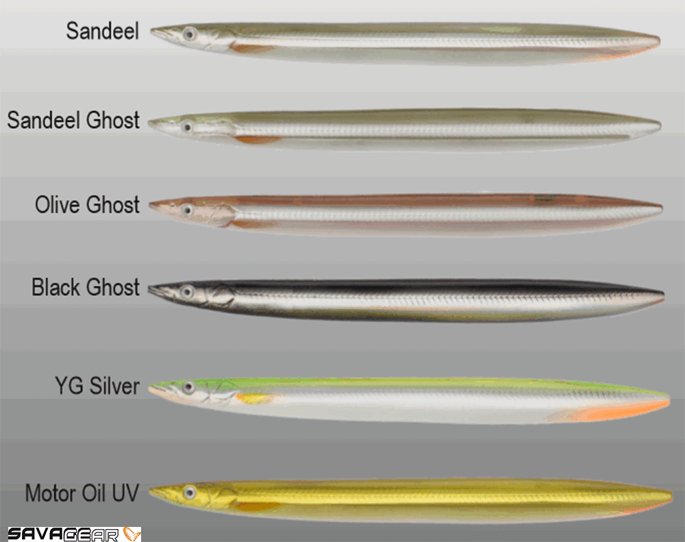 Savage gear B-SG Line Thru Sandeel 150mm 27g 01-Sandeel