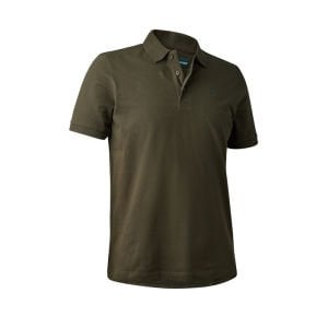 DEER HUNTER Polo Yaka Yeşil Tişört - XL