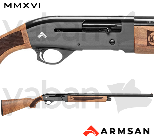 ARMSAN A612 10.YIL SİYAH YARI OTOMATİK AV TÜFEĞİ