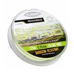 Fladen Maxximus Pe Örgü İp Misina 120m Sarı 0.10MM