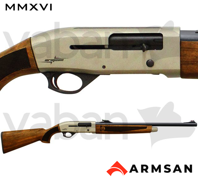 ARMSAN A612 10.YIL SLUG GRİ YARI OTOMATİK AV TÜFEĞİ