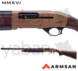 ARMSAN A612 10.YIL BRONZ LEFT HANDED YARI OTOMATİK AV TÜFEĞİ