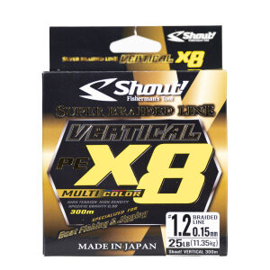 SHOUT VERTICAL X8 300M, MULTI COLOR İP MİSİNA