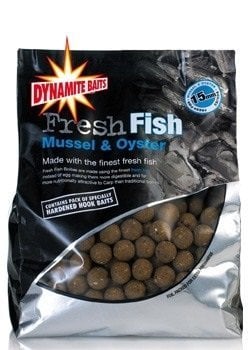 DYNAMITE BAITS FRESH FISH   MUSSEL 15 MM BOILIE 1 KG