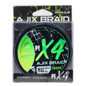 RYUJI AJIX BRAID 4X,150M, WHITE İP MİSİNA