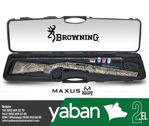 BROWNING MAXUS CAMO MAX5 YARI OTOMATİK AV TÜFEĞİ / 2.EL