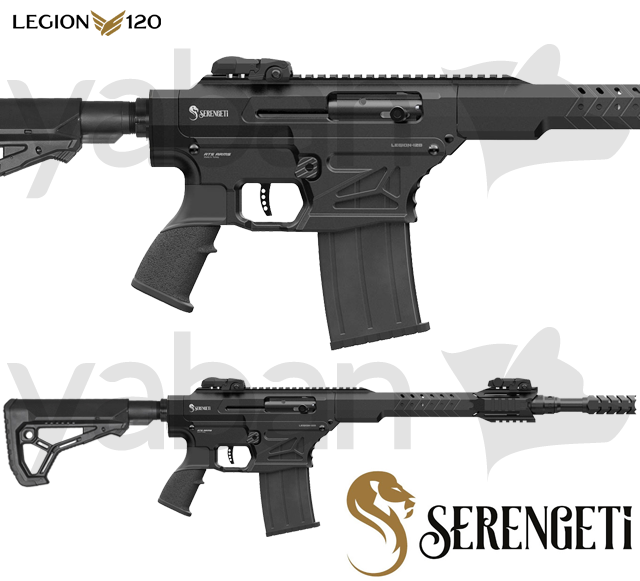 SERENGETİ LEGION-120 BLACK TELESKOPİK ŞARJÖRLÜ AV TÜFEĞİ