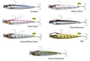Savage gear 3D Jig Minnow 15 gr 6,8 cm Suni Yem Bone White Glow