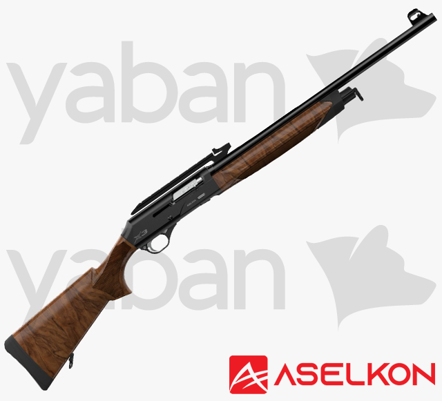 ASELKON X3 CANTILEVER SLUG AHŞAP YARI OTOMATİK AV TÜFEĞİ