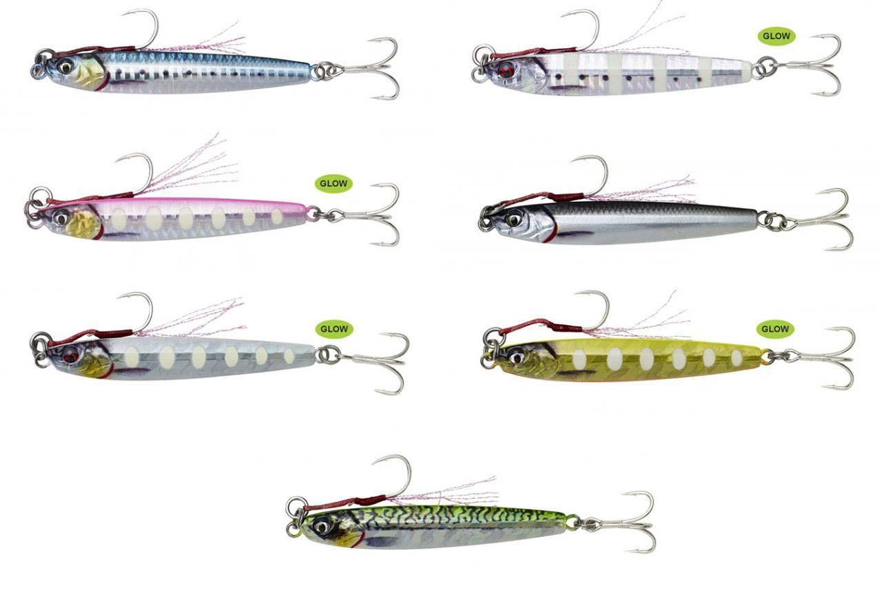 Savage gear 3D Jig Minnow 15 gr 6,8 cm Suni Yem Zebra Glow