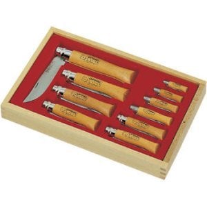 OPINEL KARBON NO:2-12 ARASI KUTULU ÇAKI SETİ