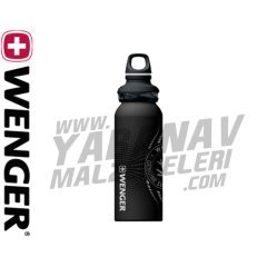 WENGER 650 ML SİYAH MATARA
