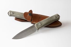 Lionsteel B41 Green Canvas Bıçak