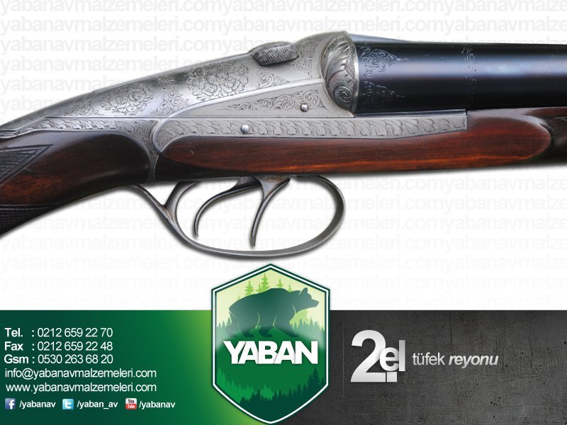 DARNE 9 PUAN 12 KALİBRE ÇİFTE AV TÜFEĞİ / 2.EL