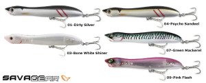 Savage gear Panic Prey 135 26 gr F Suni Yem 03-Bone White Shiner