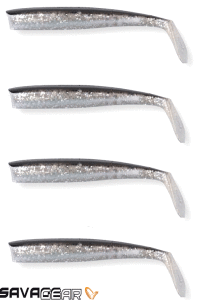 Savage gear LB Sandeel 10 cm 01- Dirty Silver 4 Adet Suni Yem