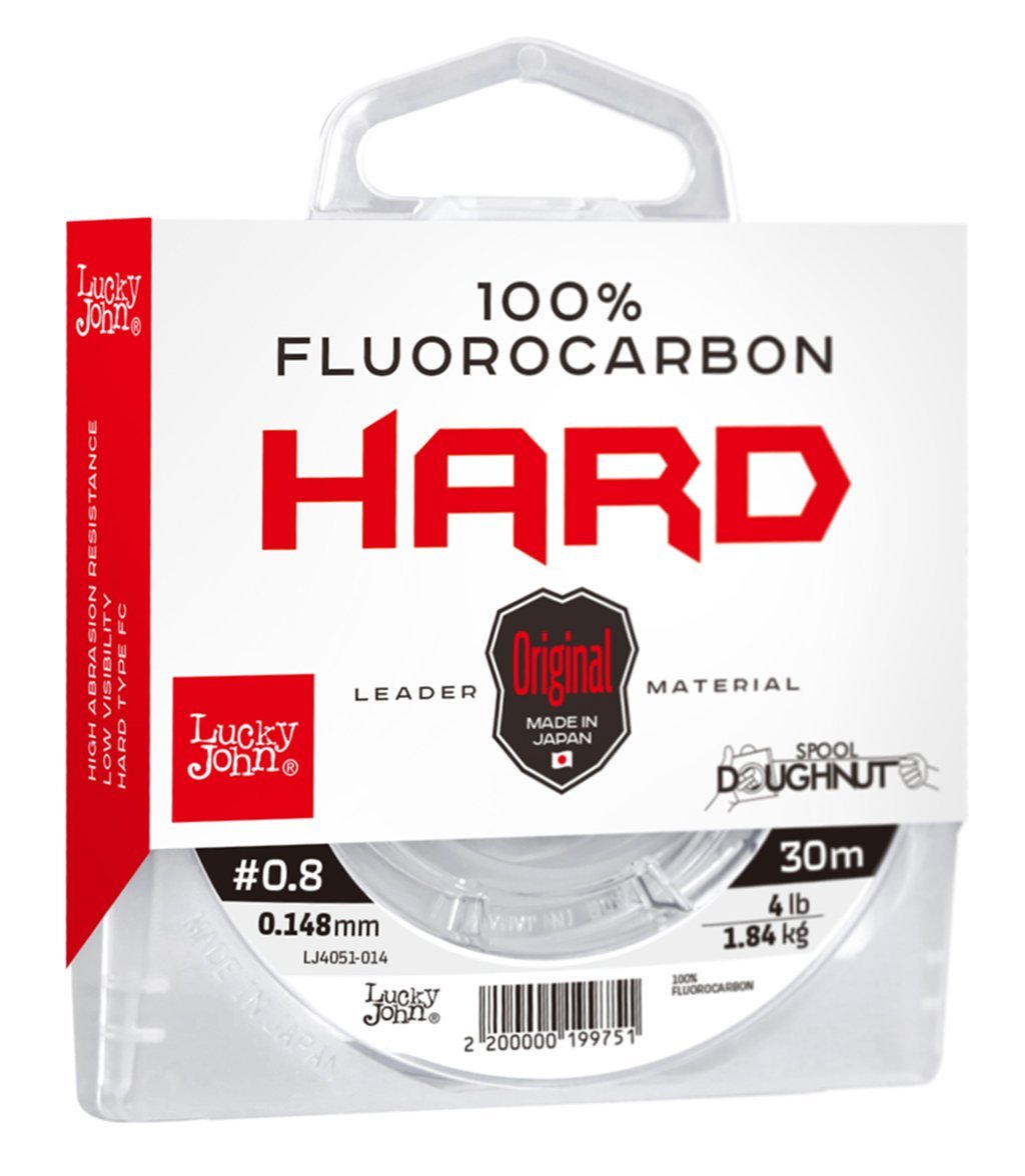 Lucky John Fluorocarbon Hard 30m Şeffaf 0.28 MM