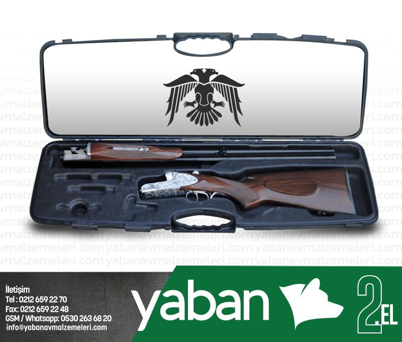 HUĞLU GRAVÜRLÜ ÇİFTE AV TÜFEĞİ / 2.EL