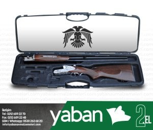 HUĞLU GRAVÜRLÜ ÇİFTE AV TÜFEĞİ / 2.EL