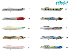 River Lazy Popper 125 12.5Cm 18G Maket Balık 52