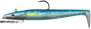 Savage gear Sandeel 20cm 150g 2+1 Adet Suni Yem Savage gear Sandeel 20 cm 150 gr 03- Blue Silver 2+1 Adet Suni Yem