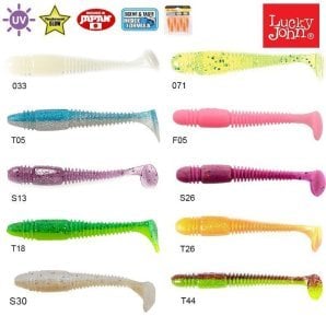 Lucky John Tioga Fat 3.9'' 9.91 cm 5P Silikon Yem T05