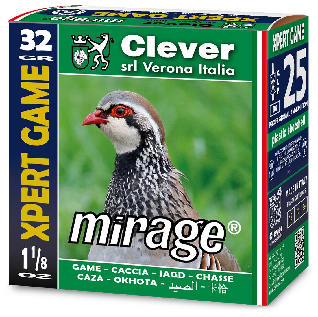 MIRAGE XPERT GAME 32 GR. AV FİŞEĞİ - 12 CAL.