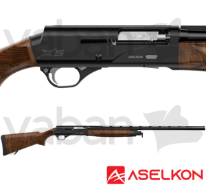 ASELKON X5 AHŞAP YARI OTOMATİK AV TÜFEĞİ