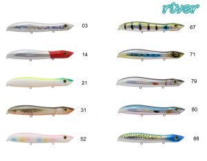 River Lazy Popper 125 12.5Cm 18G Maket Balık 88