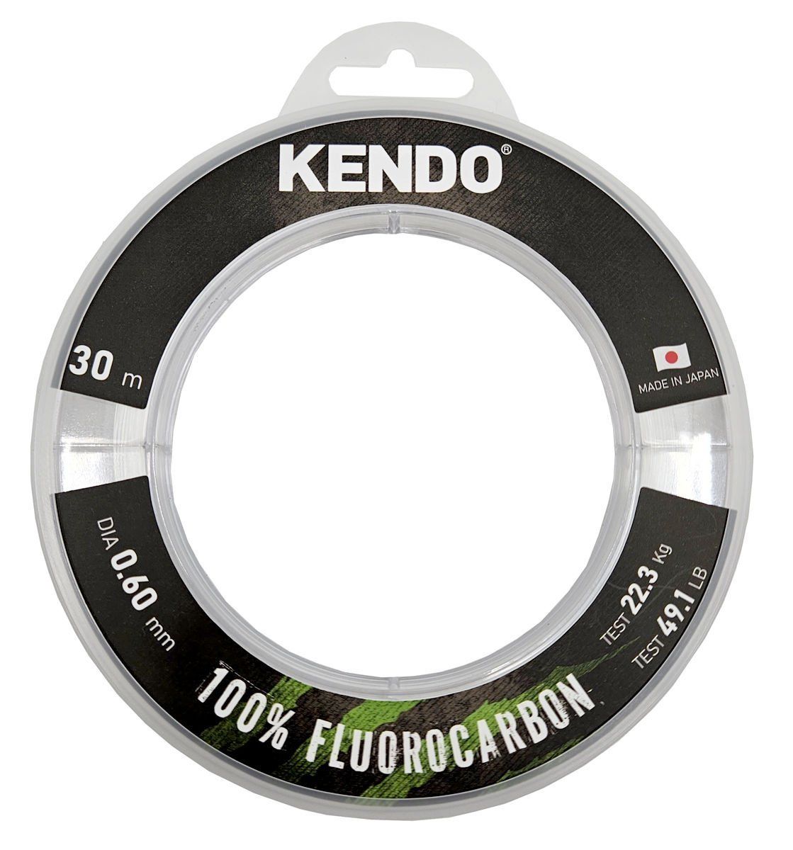 Kendo 100% Fluorocarbon White 30m Misina 0.70mm