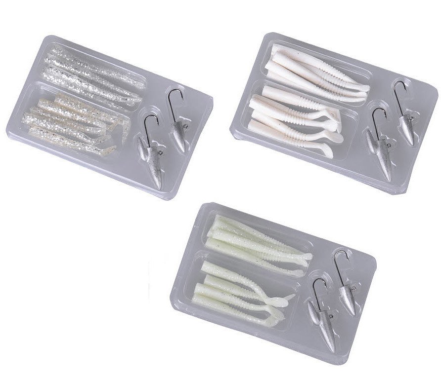 Savage gear Lrf Micro Sandeel Kit 12 Adet(1+1.5+5) Suni Yem Glow