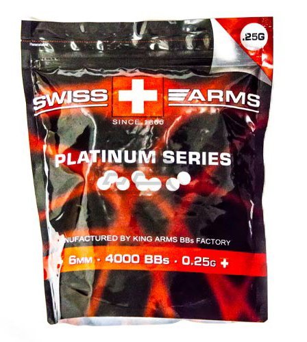 CYBERGUN KA WH PLATINUM AIRSOFT BBs 0,25 GRAM 6 MM / 4000 ADET