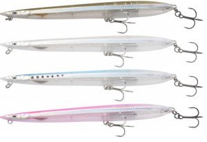 Savage gear Sandeel Surf Walker 125 10 gr Suni Yem 03-White Flash