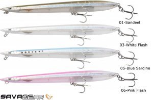 Savage gear Sandeel Surf Walker 125 10 gr Suni Yem 06-Pink Flash