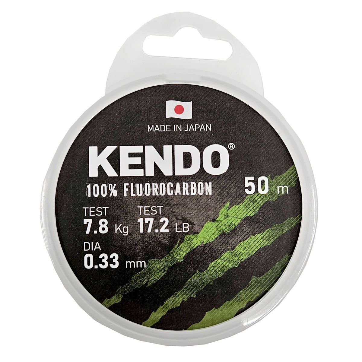 Kendo 100% Fluorocarbon White 50m Misina 0.50mm