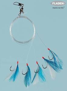 Fladen Blue Flash 5 Köstek Hazır Takım Fladen Blue Flash 5 Köstek, No-8 Hazır Takım