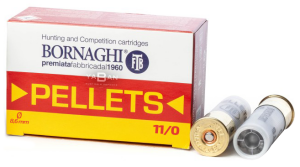 BORNAGHI 11/0 9 PELLETS BUCKSHOT - 12 CAL.