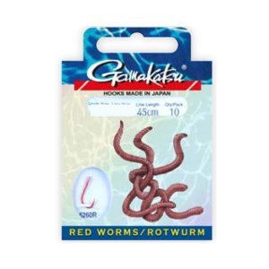 GAMAKATSU BKS-5260 Red Worm İğne Takımı 45Cm #1