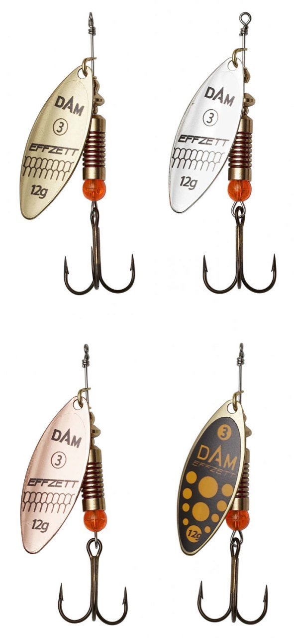 Dam Effzett Predator Spınner 4 gr #1 Kaşık Copper