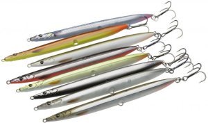 Savage gear Sandeel Pencil 125 mm 19 gr Suni Yem Blue Silver UV