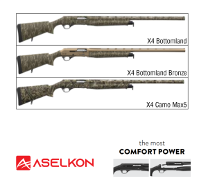 ASELKON X4 CAMO YARI OTOMATİK AV TÜFEĞİ