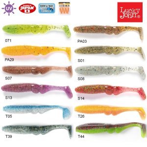 Lucky John Mr. Greedy 3.9'' 9.91 cm 5P Silikon Yem T26