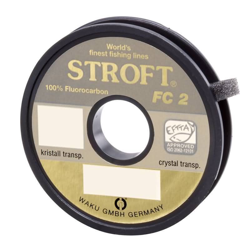 Stroft Fc2 50 Metre Fluorocarbon Misina 0.50 MM