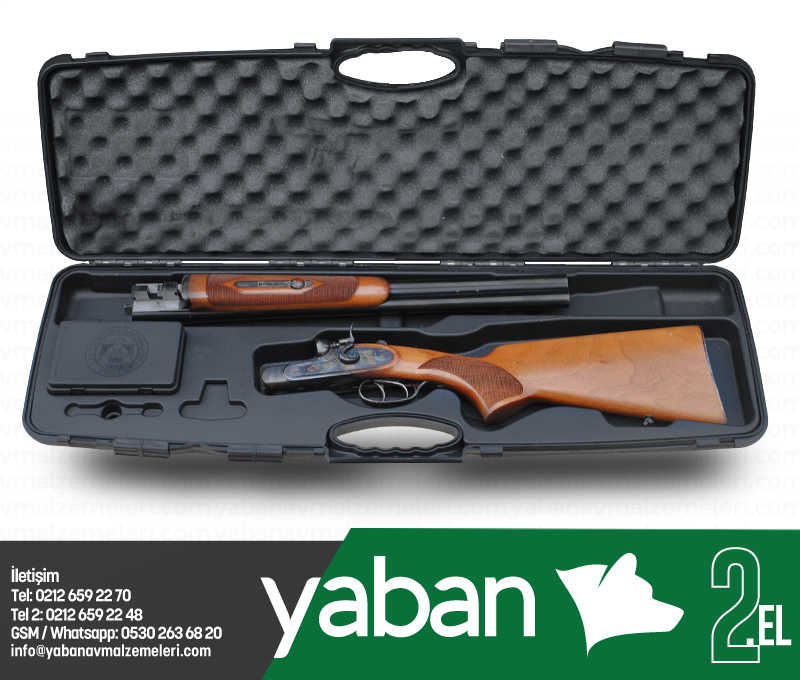 HUĞLU HRZ HOROZLU MENEVİŞLİ ÇİFTE AV TÜFEĞİ / 2.EL