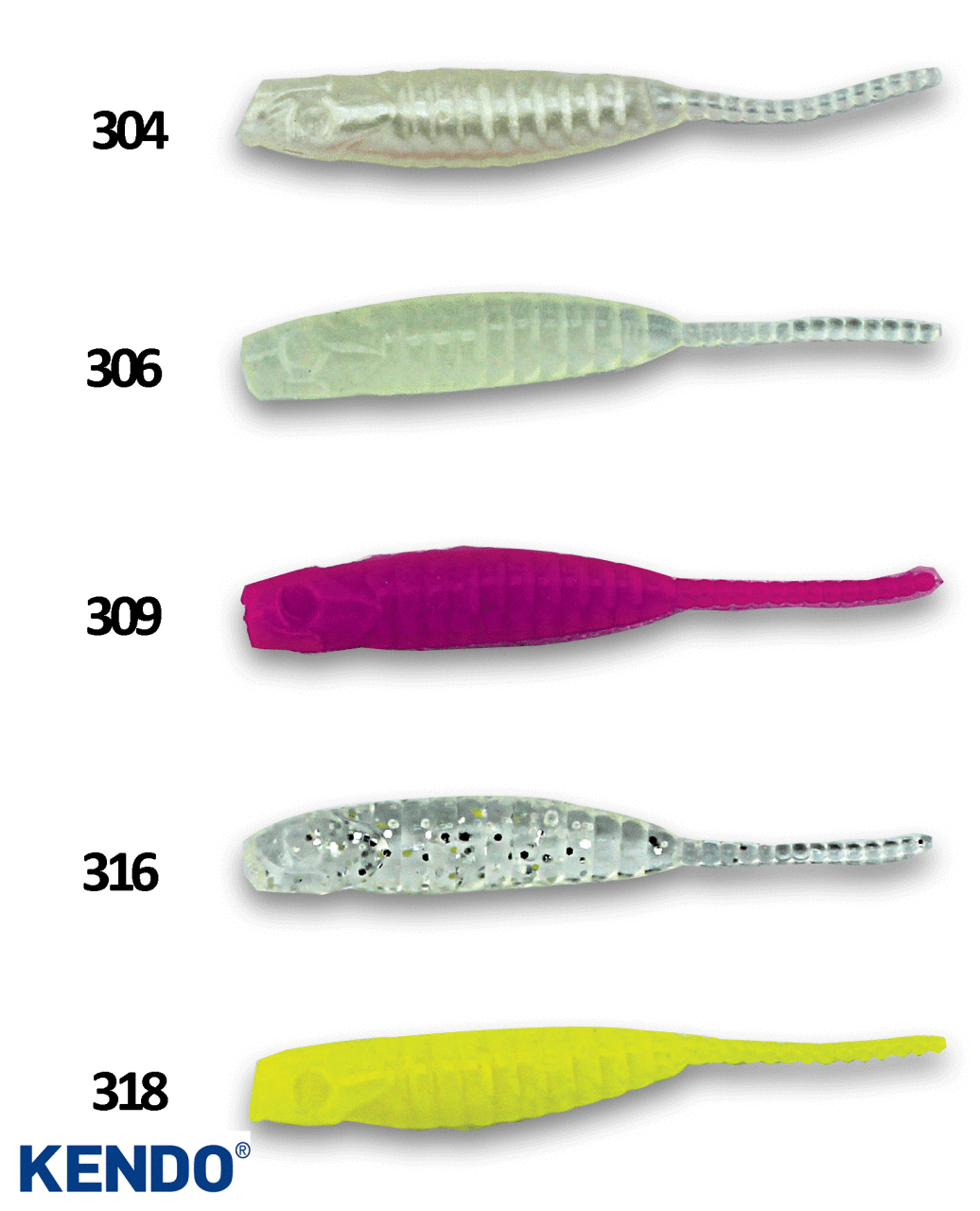 Kendo Mebaru&Worm Oboro Long 40mm 10 Adet 304