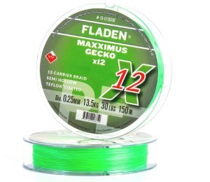 FLADEN Maxximus Gecko 12X Örgü 150m Yeşil 0.25 MM