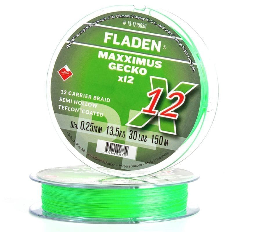 FLADEN Maxximus Gecko 12X Örgü 150m Yeşil 0.35 MM