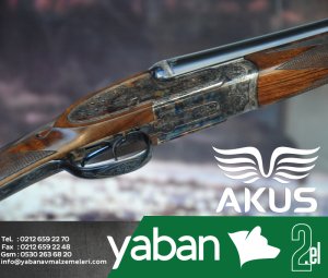 AKUS SPECIAL LÜKS ÇİFTE AV TÜFEĞİ / 2.EL
